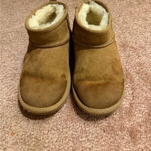 UGG Cream Sheepskin Lined Footwear